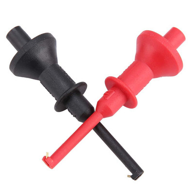1 Pair Multimeters Test Leads Durable Safety Hook Probe For Power Supply FBCZ