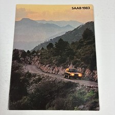 1983 Saab 900 900s Turbo Vintage Original Dealer Showroom Sales Brochure