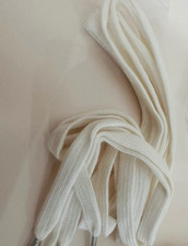 White shoelaces