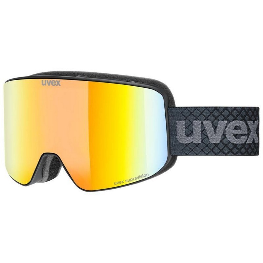Uvex Pyrit FM OTG Ski Snowboard Goggles Black/Red