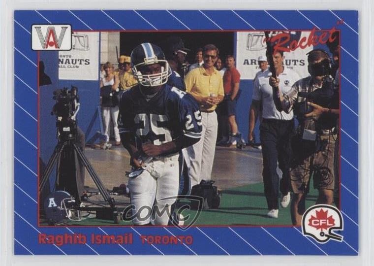 1991 All World CFL French Rocket Ismail Raghib Ismail #101 Rookie RC 1ar2