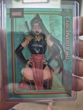 2026 Topps Chrome Marvel Dragonfire #33 Aqua /199 1st Appearance