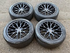18” Wolfrace Wolfsburg Alloy Wheels & Tyres VW Transporter T5 T6 5X120