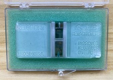 Bright-Line Hemacytometer, Improved Neubauer 0.1 mm deep Hausser 1492   Used