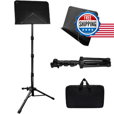 HOLANHING 70IN Sheet Music Stand, Tall Music Stand for Sheet Music Height- Adjus