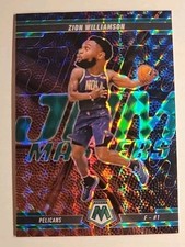 2024-25 Panini Mosaic Zion Williamson Jam Masters Green Mosaic Prizm #1