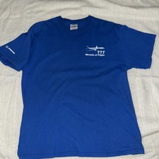 VTG 1994 777 Launch Boeing Miracle Of Flight T-shirt Large