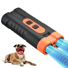 Ultrasonic Pet Dog Repeller Anti Barking Stop Bark Training Device -Rechargeable