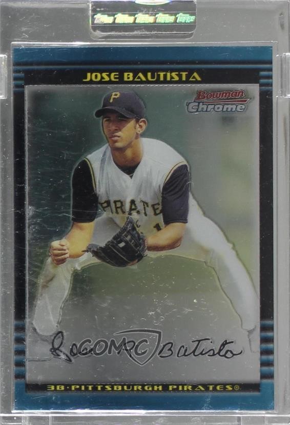 2002 Bowman Chrome Jose Bautista #348 Rookie RC