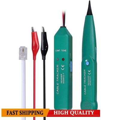 MS6812 Multi-Function Cable Tracker Locator with Carrying Pouch & Test Leads