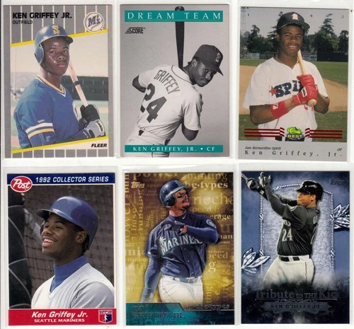 Ken Griffey Jr. Baseball Cards- You Pick- Discount shipping