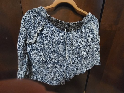 #ad Womens Briggs Pull On Shorts With Pockeys Xl $2.00