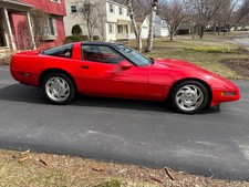 Fairport New York 1996 Red Corvette
