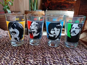 Beatles Glasses Set for sale | eBay