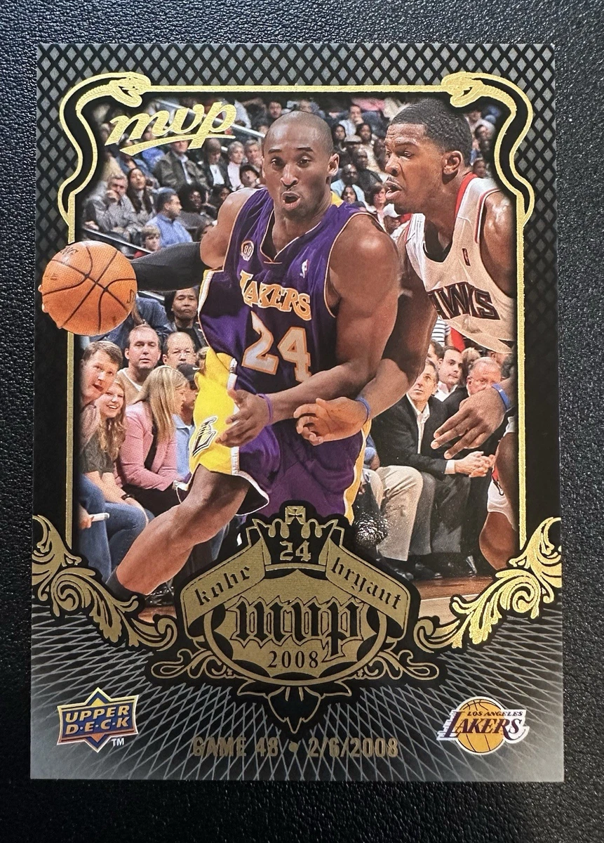 2008-09 Upper Deck MVP - Kobe Bryant #KB-48 for sale | eBay