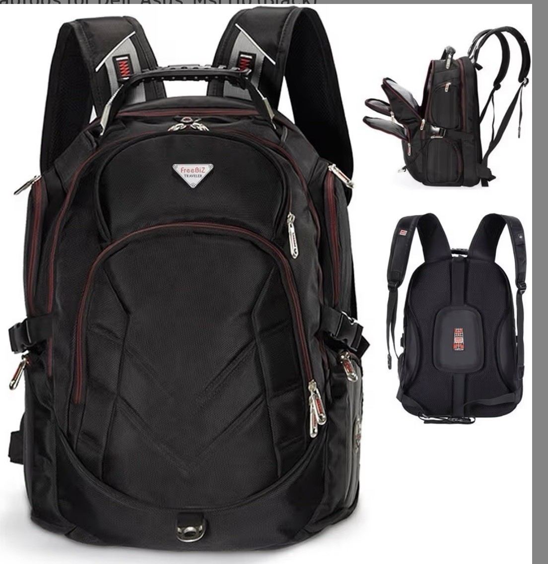 For 18 Inch Laptop - Black