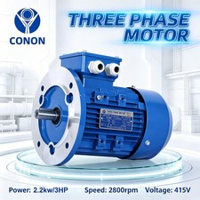 B5 2.2kw 3.0HP 2800rpm  Frame 90 shaft 24mm  Electrical motor Three-phase 415v