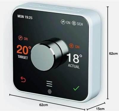 Hive SLT3D kabelloses programmierbares Touchscreen-Thermostat brandneu `