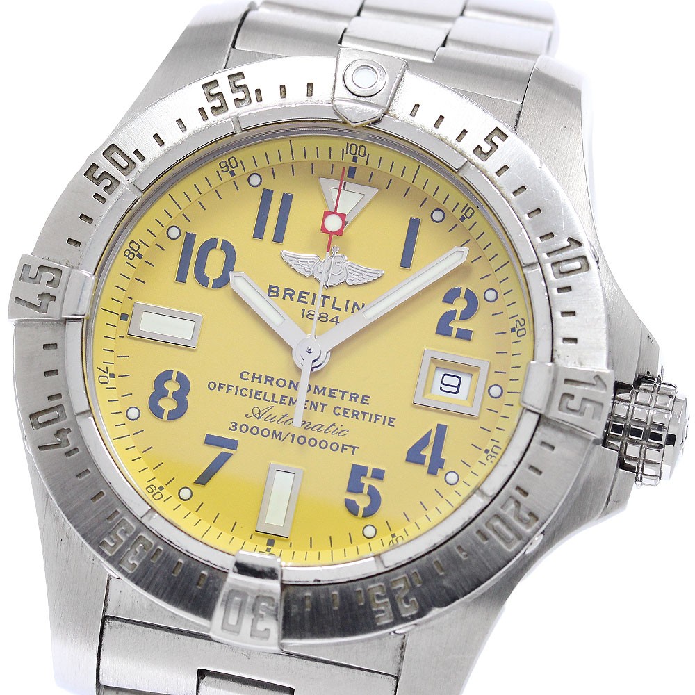 BREITLING A17330 Avenger Seawolf Date Automatic Winding Men's _954320 [ev10]
