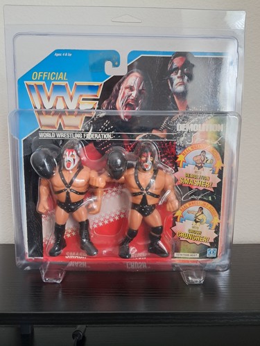 WWF Hasbro Demolition 2 Pack Smash And Crush...