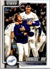⚾⚾2026 Topps SHOHEI OHTANI/YOSHINOBU YAMAMOTO Dodgers ⚾⚾