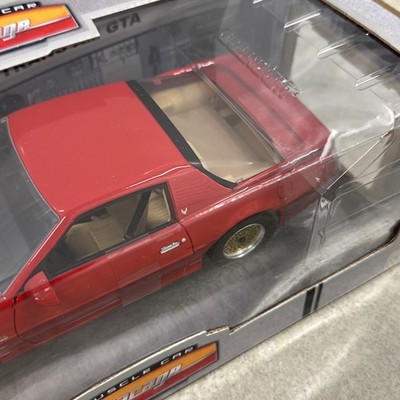 GreenLight 1:18 1989 Pontiac Trans Am GTA Red Muscle Car Garage