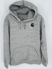 Carhartt Relaxed Fit Pullover Hoodie Women's XL Carhartt Sleeve Logo See Pics