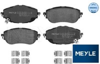 Meyle 0252569819 Bremsbelagsatz FüR Scheibenbremse Bremsbelagsatz FüR Toyota