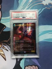 MTG Niv-Mizzet, Visionary (Borderless) (Mana Foil) Foundations - PSA 9