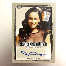 Megan Fox Autographed Trading Card 14/25