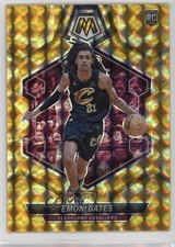 2023-24 Panini Mosaic Rookies Reactive Yellow Prizm Emoni Bates #219 1jx9