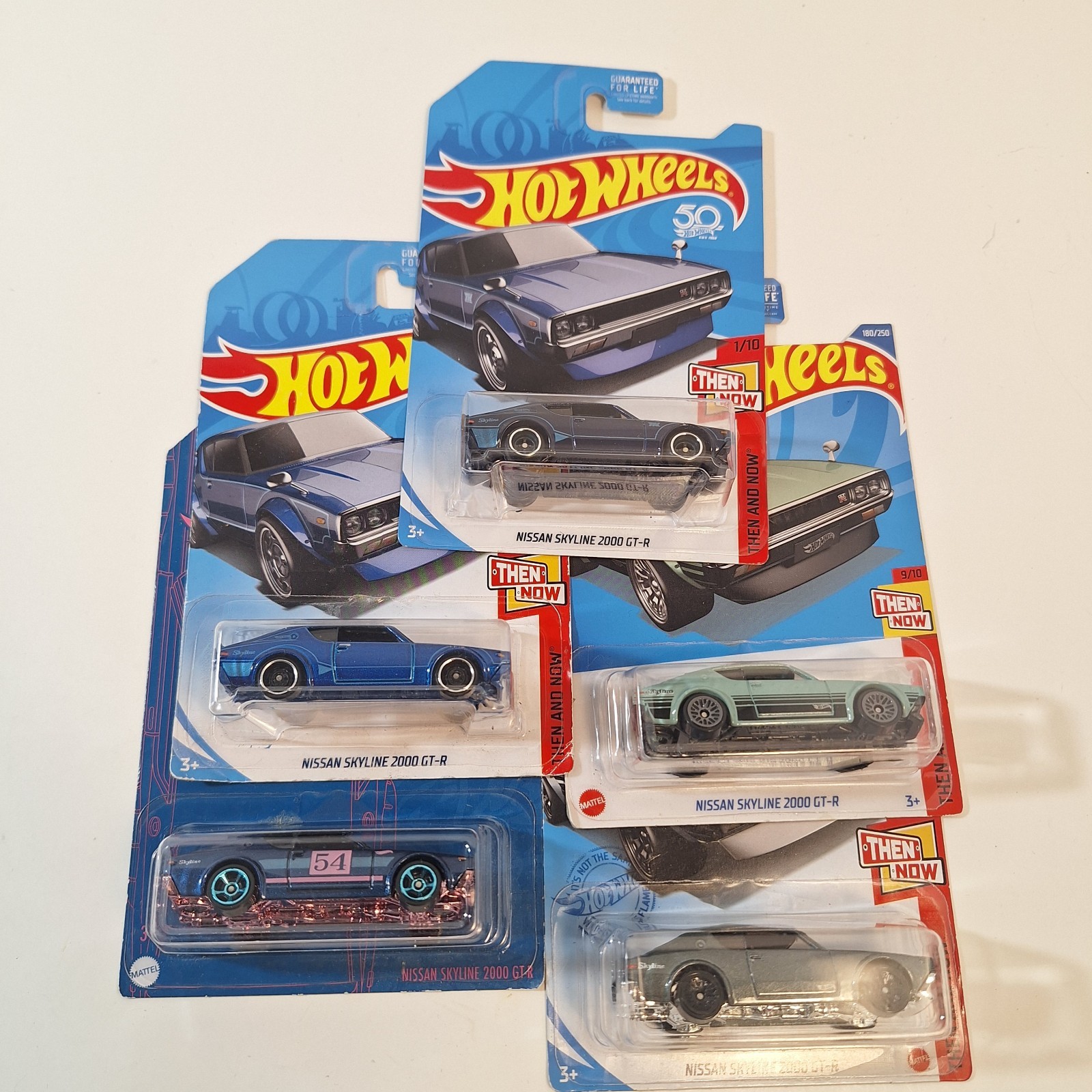 Hot Wheels Nissan Skyline 2000gt-r Super Treasure Hunt/ Regular/ Green/ Gray/