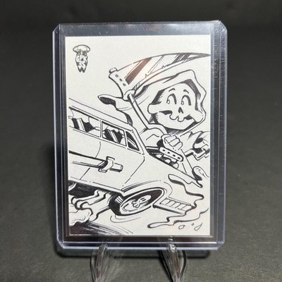 2020 GARBAGE PAIL KIDS KRASHERS GRIM JIM SKETCH CARD ZIGGY MONSERRAT
