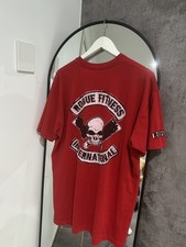 ROGUE FITNESS MENS SHIRT - RED SPORTS TOP - SIZE XL