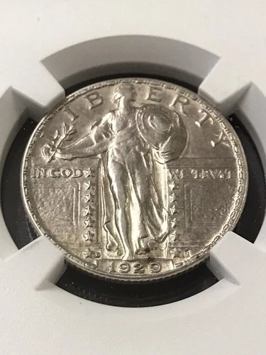 1929-D Standing Liberty Quarter — photo from the most recent tracked eBay sale