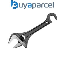 Image of Bahco 33H Wide Jaw Adjustable Wrench with Hook 254.5mm BAH33H