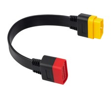New Obd2 Extension Cable Car Diagnostic Tool 16 Pin For Odbii Scanner 36cm