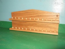 24pc Wooden Thimble Display Rack ( Pine )