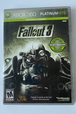 Fallout 3 Platinum hits￼ XBOX 360 Role Playing (Video Game)