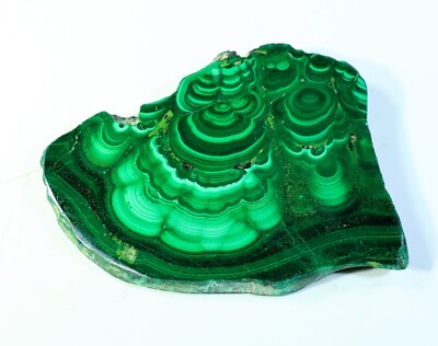 199 CT NATURAL FLOWER PLUME MALACHITE POLISH SLAB TILE UNTREATED GEMSTONE MJ-630