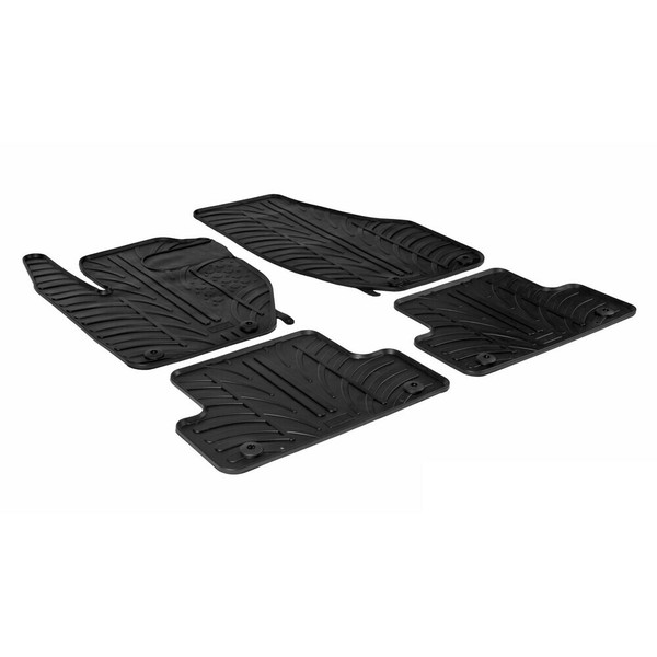 Set FußMatten Nach Maß Aus Gummi FüR Volvo V40 Ab 2012-image