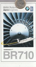 sticker. aeronautics. BMW - ROLLS ROYCE. BR710