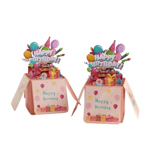 Blessing 3D Pop-Up Greeting Card Foldable Invitations Cards Mothers Day - Picture 3 of 7