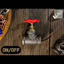 Onoff Faucet Style Switch For Vintage Steampunk Lamplight