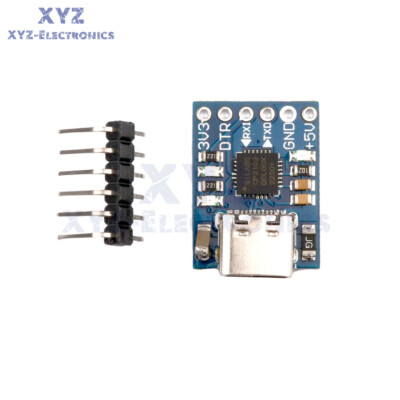 1-10PCS CP2102 USB Type-C to TTL Module 6Pin Serial Converter UART STC R/ FT232