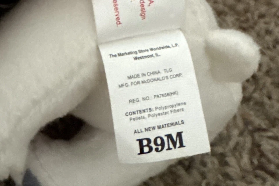 Coca-Cola White Polar Bear Mini 4in Plush - Image 2 of 3