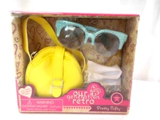 Our Generation Retro  Pretty Nifty   Accessories Set For 18" Dolls NEW IN BOX