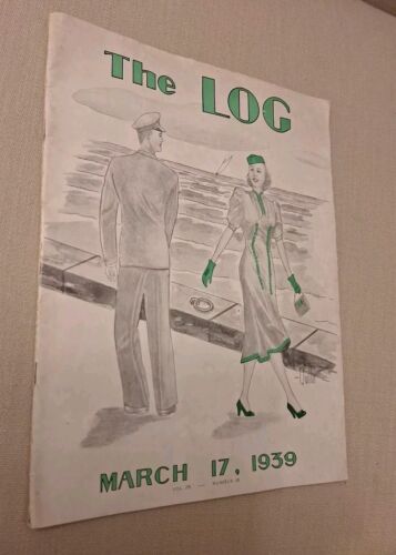 The Log Magazine U.S. Naval Academy March 17, 1939 Vol 28 RARE VINTAGE - Bild 2 von 12