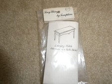 Tiny Creations by Tompkins Dollhouse Furniture Kit Library Table NIP