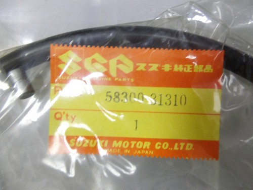 Suzuki GS750 Throttle Cable NOS GS750E GS750ES 1983 THROTTLE WIRE 58300-31310 - Bild 4 von 4